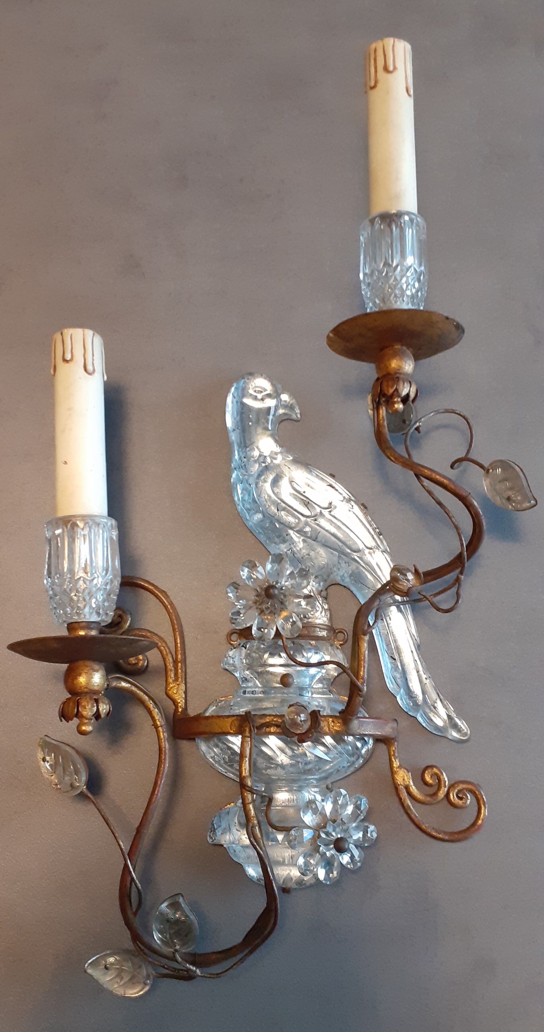 Pair of Bagues sconces