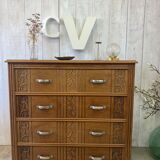 30s chest of drawers with marble top