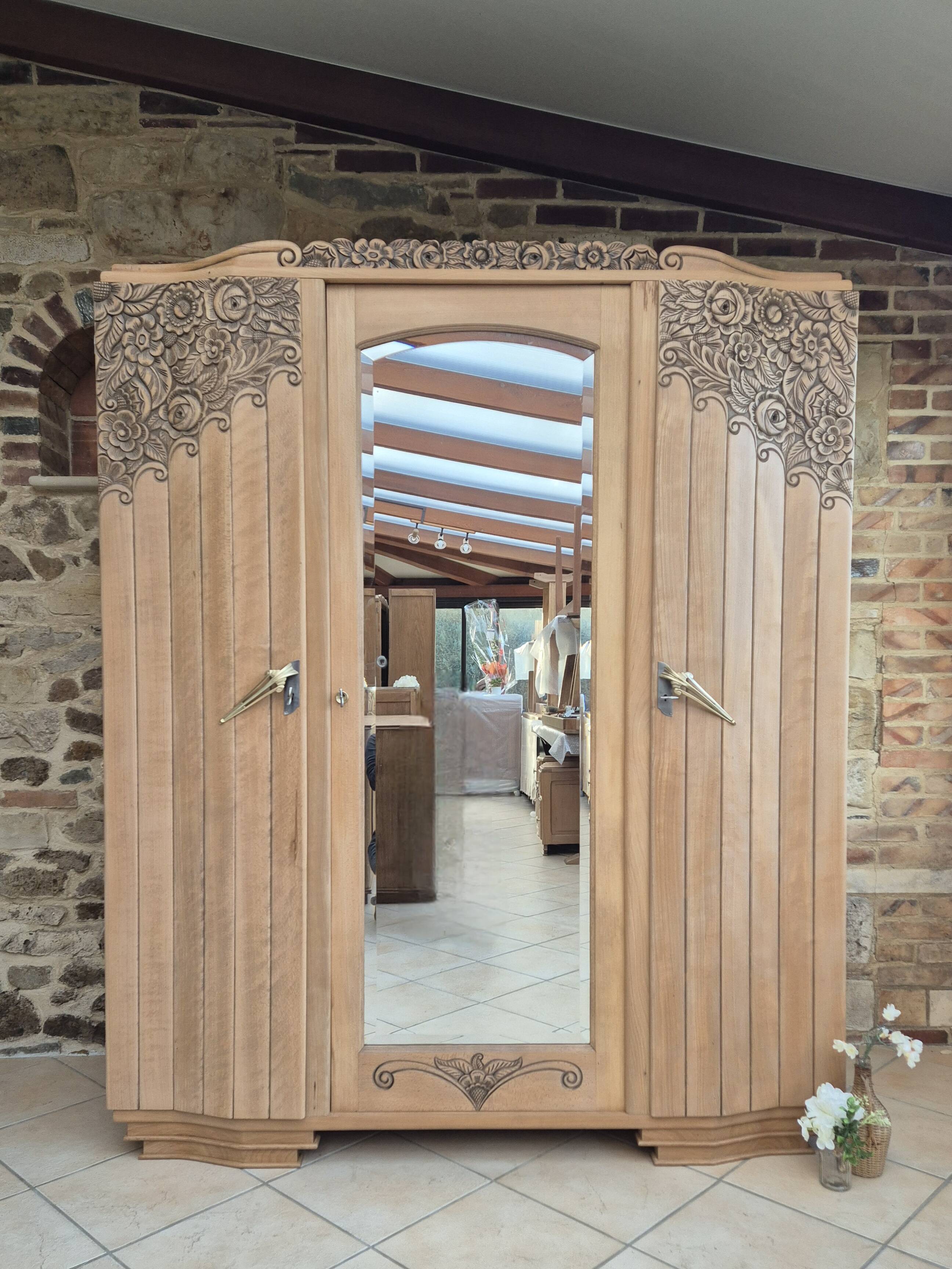Art deco wardrobe