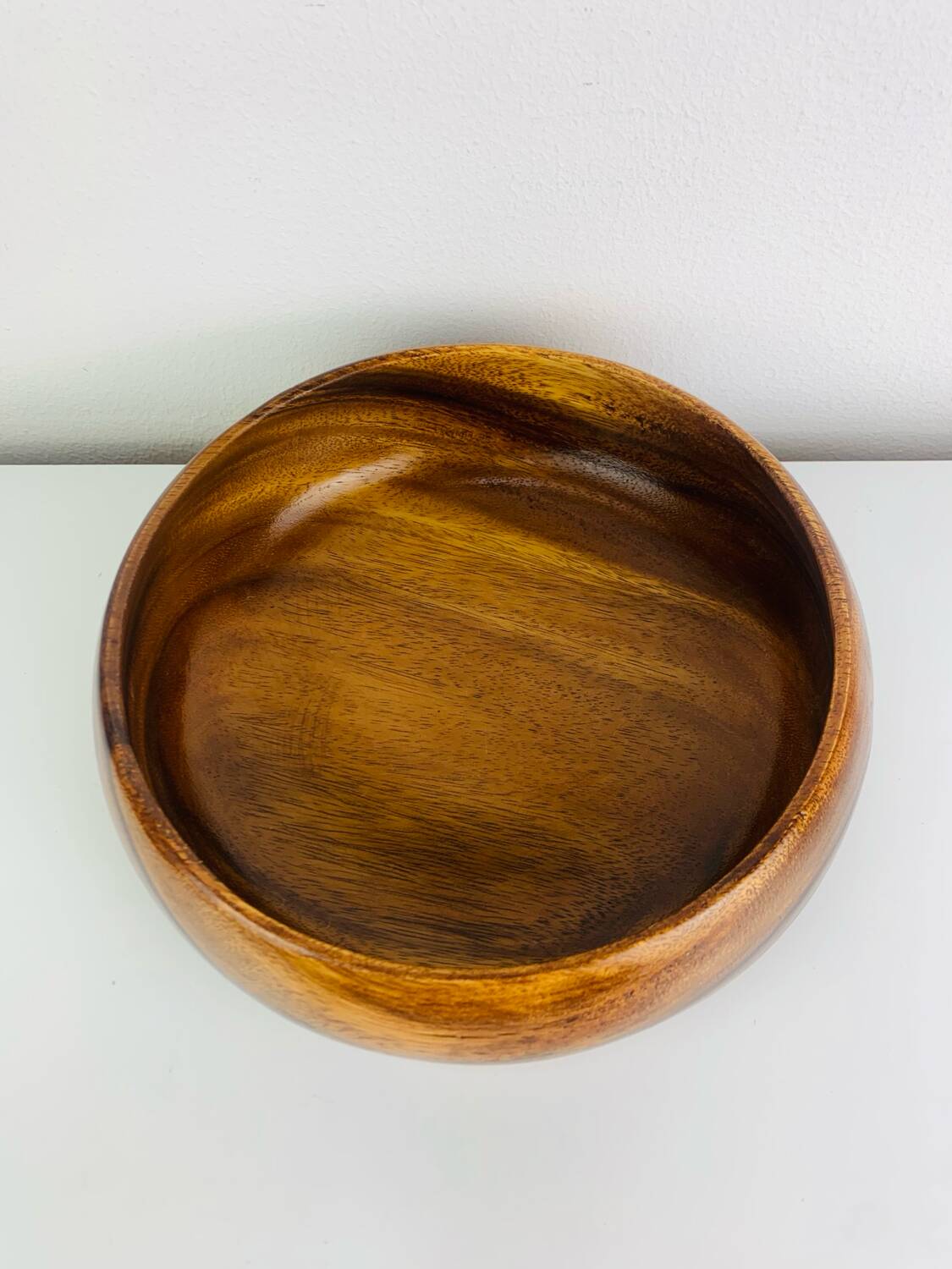 Scandinavian teak fruit bowl, 1960s