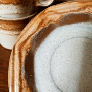 Coffee service and dessert in stoneware west Germany