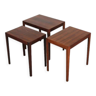 Svenn Eske Kristensen Nesting Tables for Pontoppidan, Denmark 1960