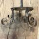 Sellette en fer forgé, France vers 1880