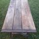 table tréteaux 2m atelier campagne ancienne