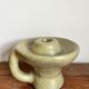 Stoneware candlestick