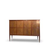 Mid-century modern Italian rosewood sideboard