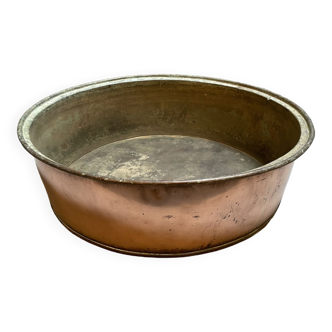 C19th copper jam preserve pan