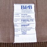 Set of 4 brown Amanta lounge chairs by Mario Bellini for C&B Italia