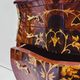 Marquetry chest of drawers with inlay in Louis XV style