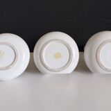 Vintage white ceramic vases