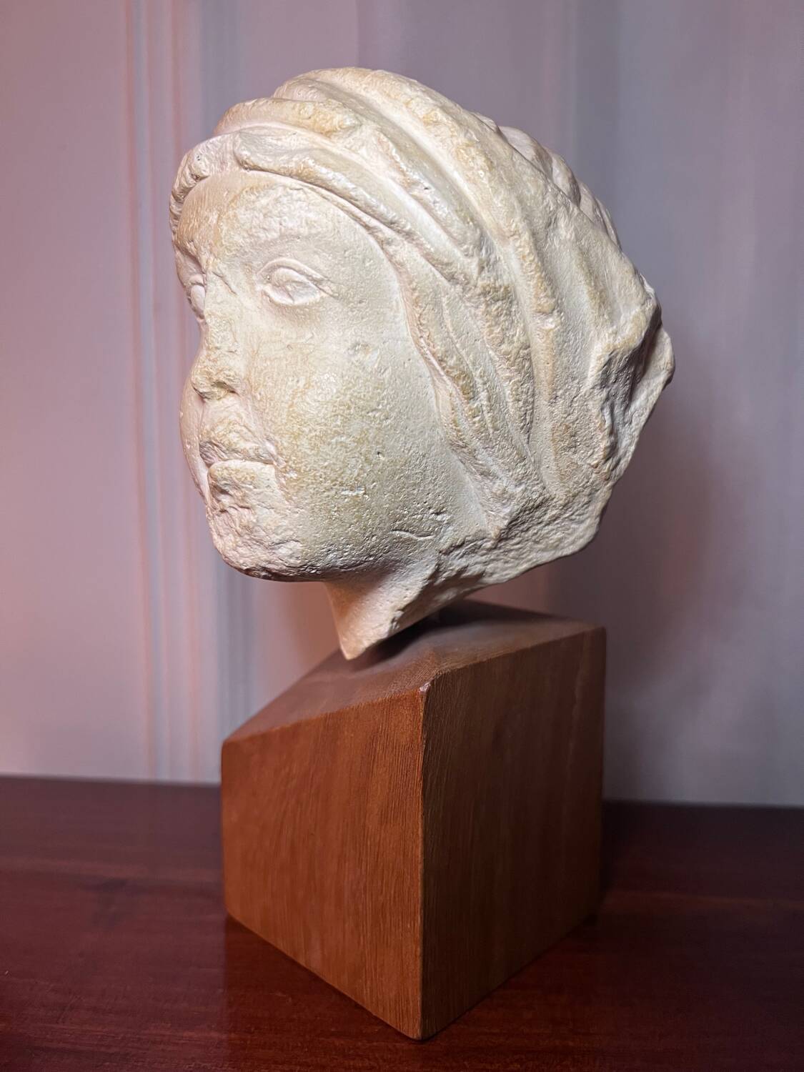 Buste - Tête de Vertu - Reproduction du musée de Sens - Moulage