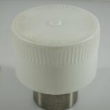 Set of Two 1930s German Art Deco Ceiling Lights, Wila Leuchten, Opal Glass