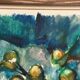 Original Swedish Oil on Canvas – "Abstract Composition" by Bergengren – Signed – Dated 1970 – Framed – 69 × 54 cm (27.2" × 21.3")