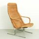 Mid Century Wicker Lounge Chair by Dirk van Sliedregt for Jonker Brothers, 1960s