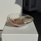 Contemporary pink blown glass bowl Carlos Vieira D21
