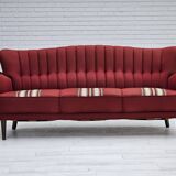 1960s, Danish 3-seater sofa by Alfred Christensen, furniture wool.