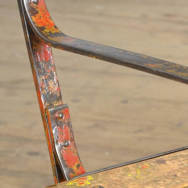 Banc de Parc en Fer Riveté Années 1920