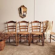 Set of 4 Louis XVI flying chairs