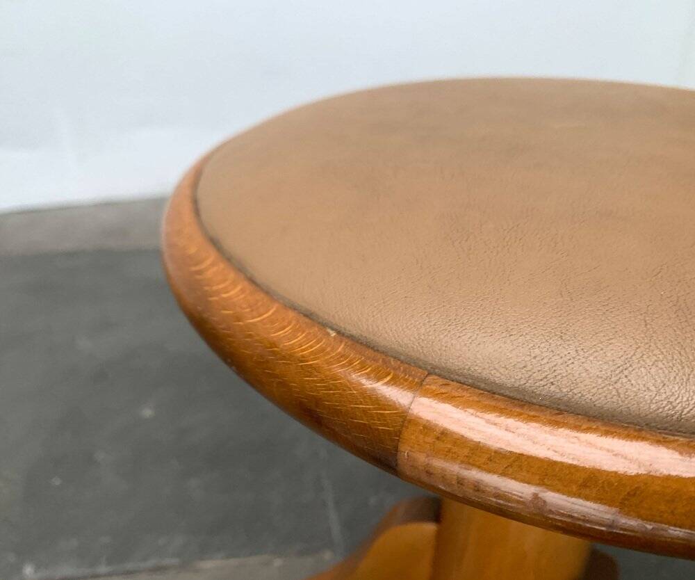 Mid-Century Industrial Tripod Swivel Stool, 1960s