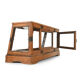 Wooden jeweler's showcase