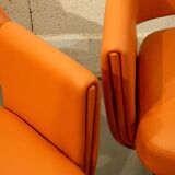 Armchairs model "Deauville", design by Marc and Pierre Simon, published by Airborne