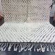 Handwoven traditional Berber wool rug, size 140 x 260 cm