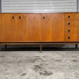 Vintage Scandinavian teak sideboard from the 1960s