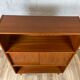 Double bookcase vintage Scandinavian teak sideboard, 60s
