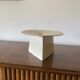 White craquele ceramic vide poche, leDuc France 1970s