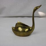Brass swan