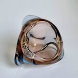 Cendrier Skrdlovice Art Glass, République tchèque, années 1960