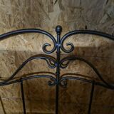 Wrought-iron headboard