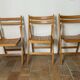 Trio de chaises pliantes 70´