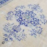 Turkish Oushak Living Room Rug sku910