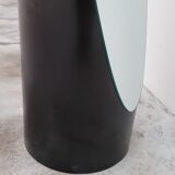 Vintage psyche mirror on foot 1980