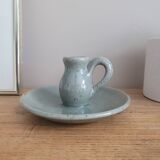 La Redoute x Selency ceramic candle holder 04 gray