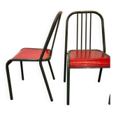 Pair of Vintage Industrial CHAIRS