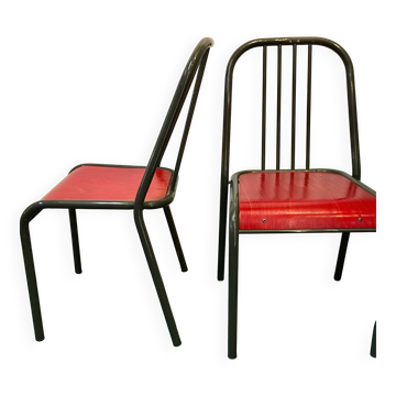 Pair of Vintage Industrial CHAIRS