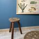 Brutalist tripod farm stool 1950