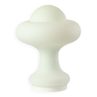 Lampe design champignon en verre dépoli mat Space Age Peill & Putzler
