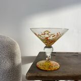 Clichy glass fruit bowl