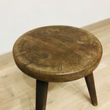 Ancien tabouret de ferme
