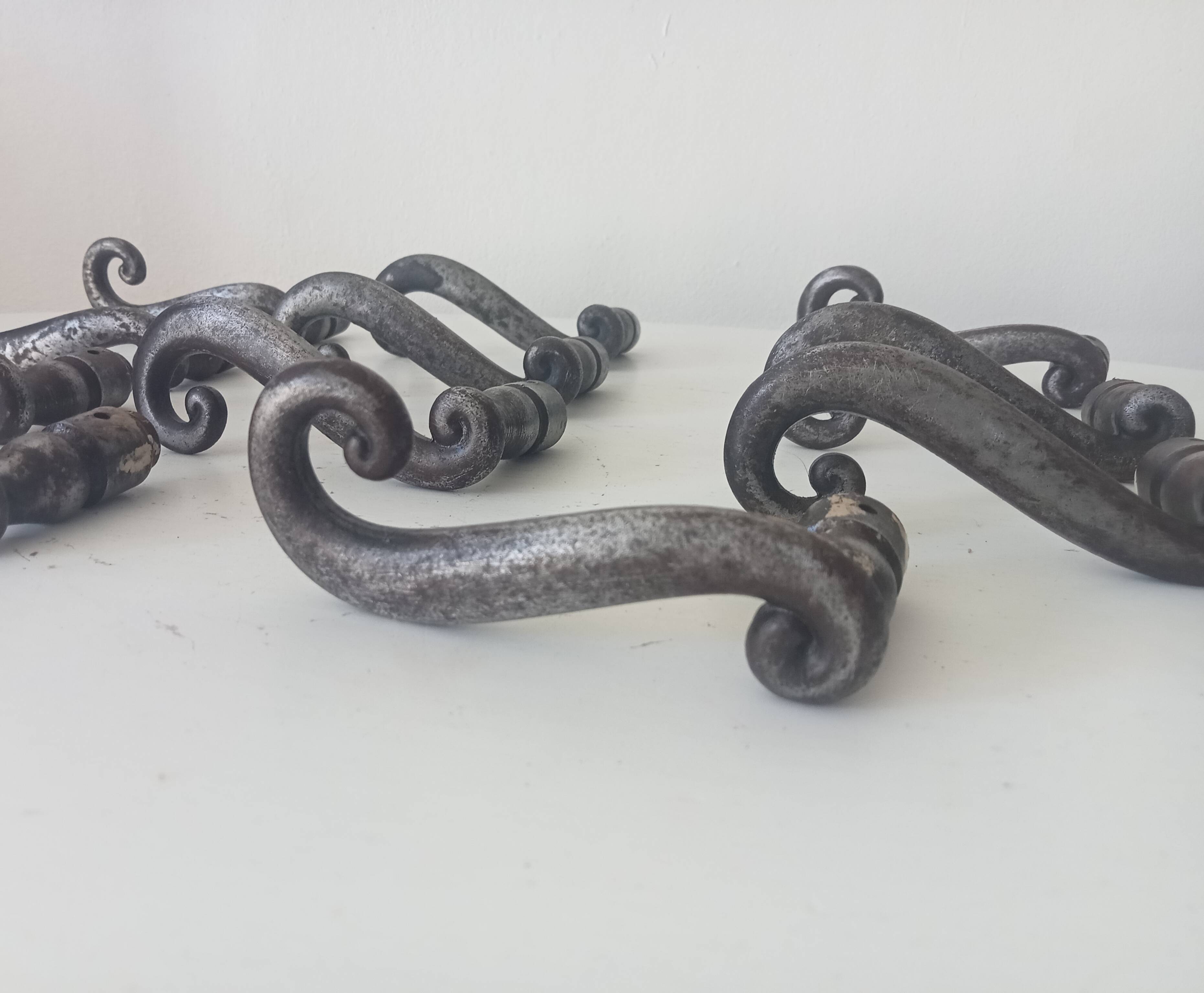 Pair of old door handles levers