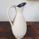 Vintage Scheurich Hand-Painted Fat Lava Vase with Handle - 1960s - Flowers - West Germany