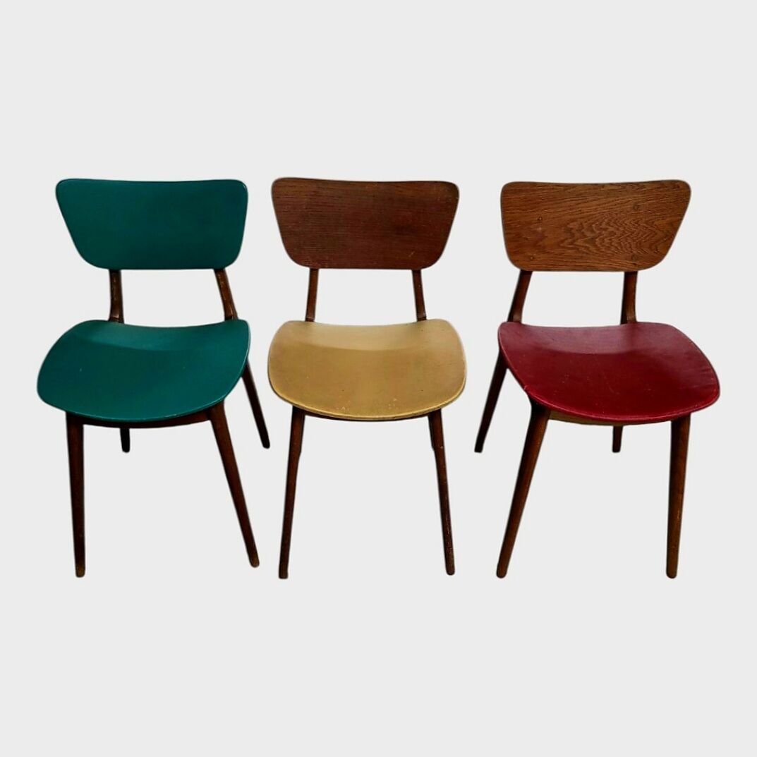 Set of chairs "Model 6157" - Roger Landault - Circa 1950