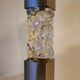 Glitter lamp 1970 stainless steel