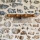 Antique wooden coat hook
