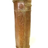 Terracotta garden fountain