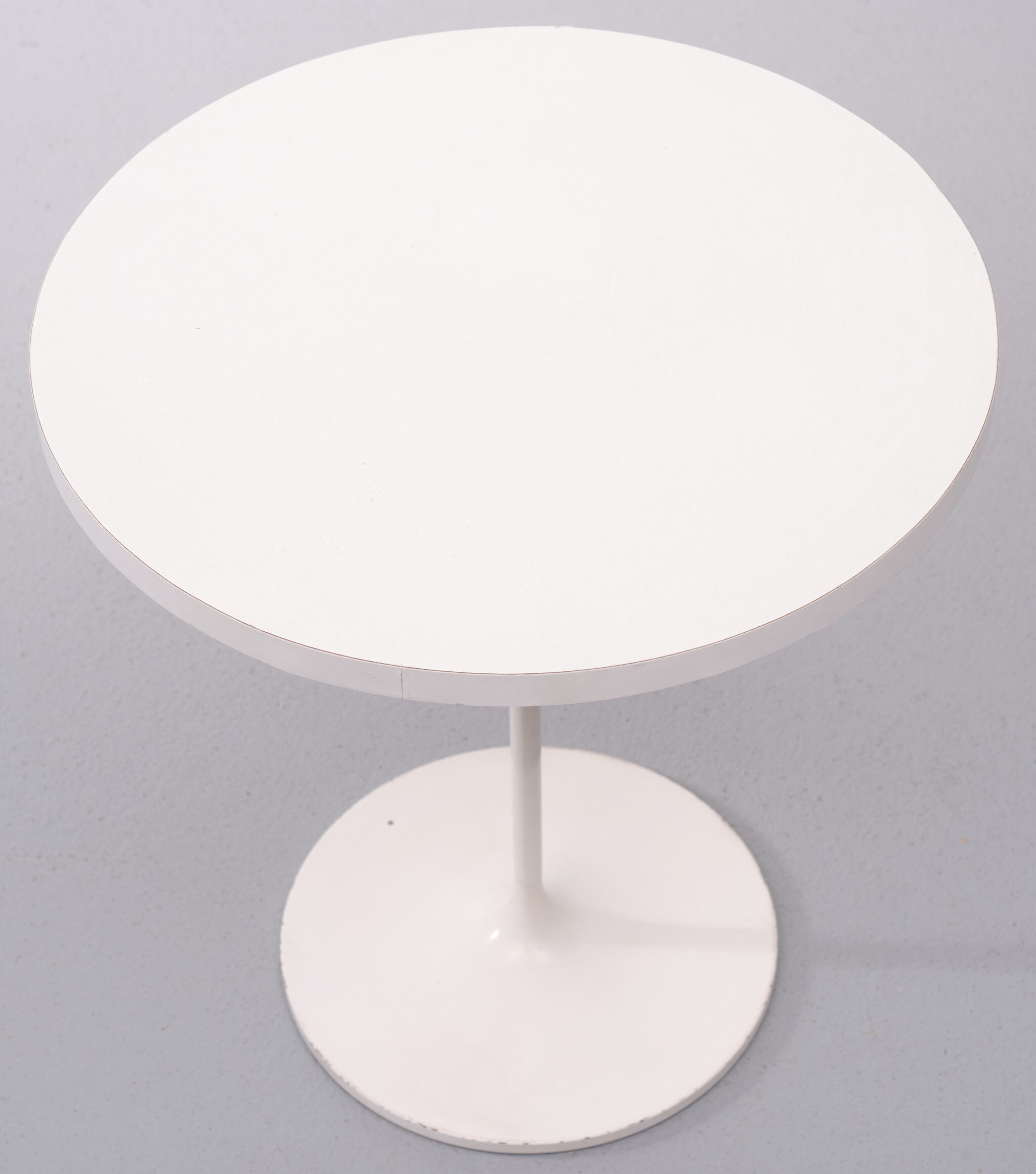 Vintage tulip side table 1960 scandinavian