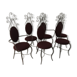 4 Chaises et 2 fauteuils